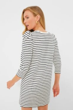 Navy Stripe Vesty Mini Dress -Loeffler Cloth Shop FpJoOJkXE2Dg78QSDeph5zb2cVsbvLhN 1