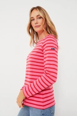 SAINT JAMES Rose Fluo-Tulipe Meridame II 12 SAINT JAMES Rose Fluo-Tulipe Meridame II -Loeffler Cloth Shop FuUnkXzoYqOHnjzcghnQRkzcI6aaYSRF 1