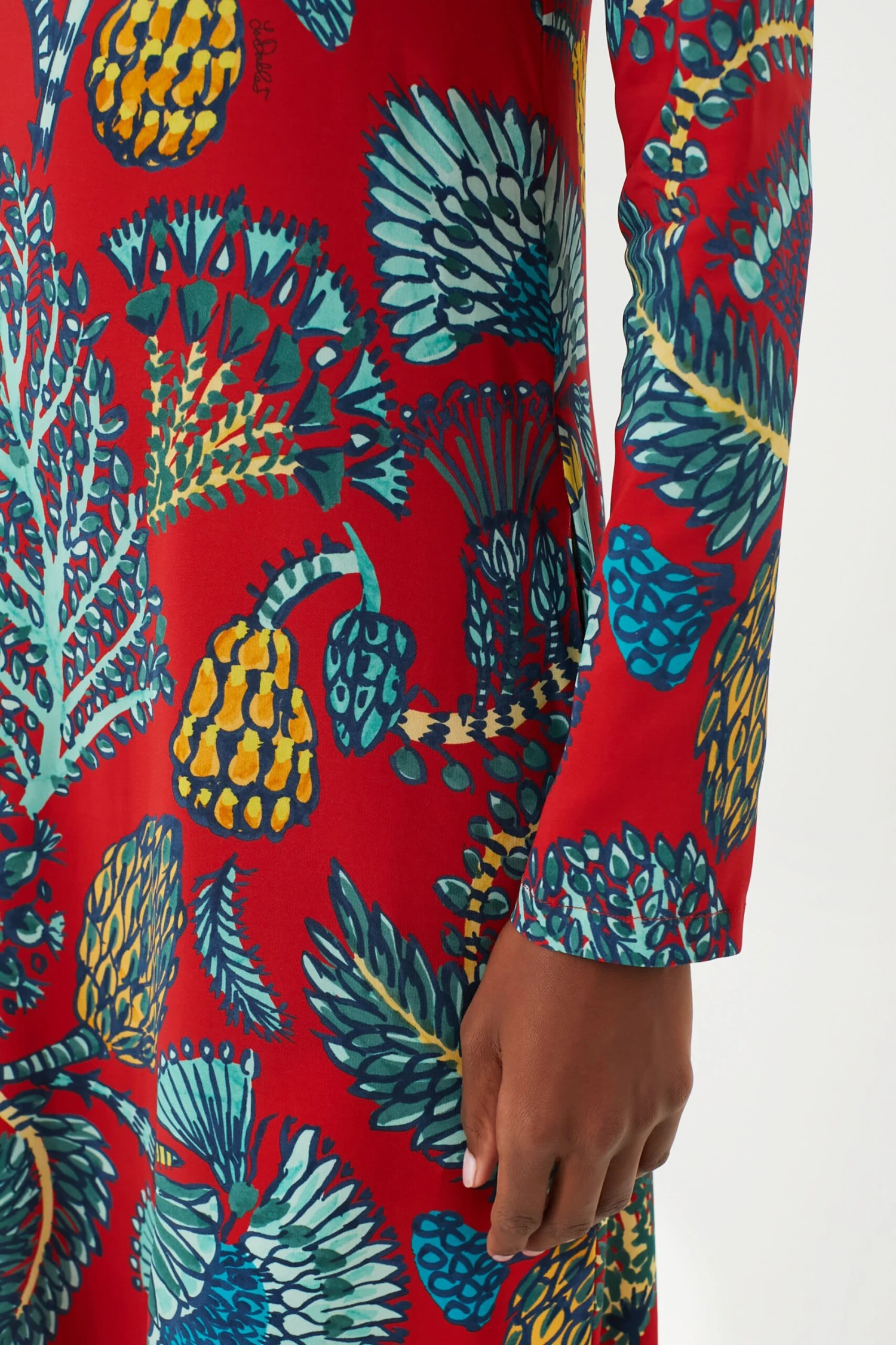 Sicomore Long Sleeve Swing Dress 8 Sicomore Long Sleeve Swing Dress - Image 6