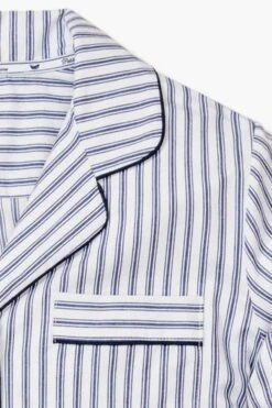 Navy French Ticking Nightshirt -Loeffler Cloth Shop GDFSkYGmuftjWaJsdB7loB4XzASd0eaP 1