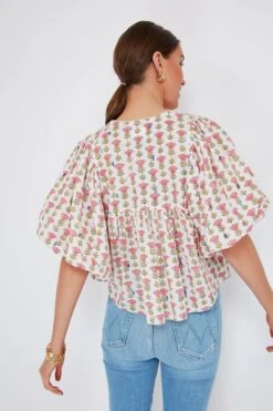 Cherry Blossom Jiby Blouse -Loeffler Cloth Shop GqwfjExBmHerSxn0JkH2dHcElSrvTGDw 1