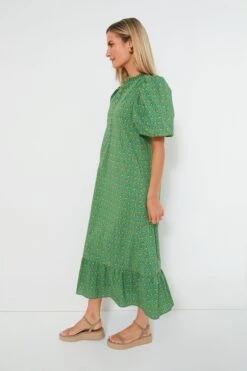 Green Diamond Floral Mimi Midi Dress -Loeffler Cloth Shop GvOhjMTMtdreH4IoEH2d7lEevJP27wBz 1