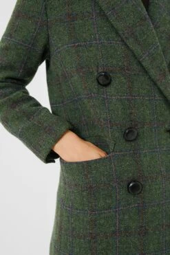 Green Plaid Wool Julius Long Coat -Loeffler Cloth Shop H8sruULUzFMPFNB1ltBRcyHdDTACJMU8 1