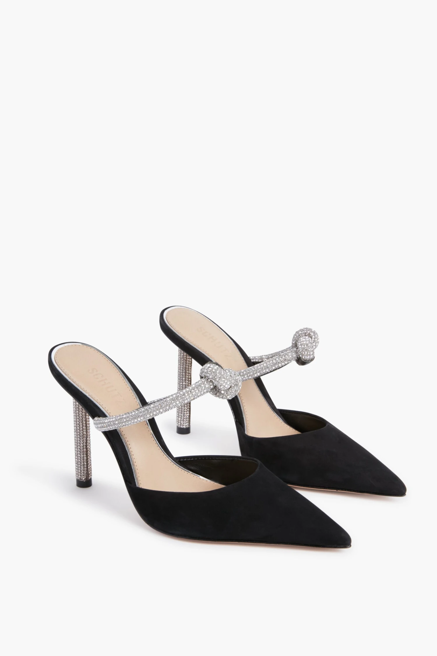 Schutz Black Pearl Pin Heels 4 Schutz Black Pearl Pin Heels - Image 2