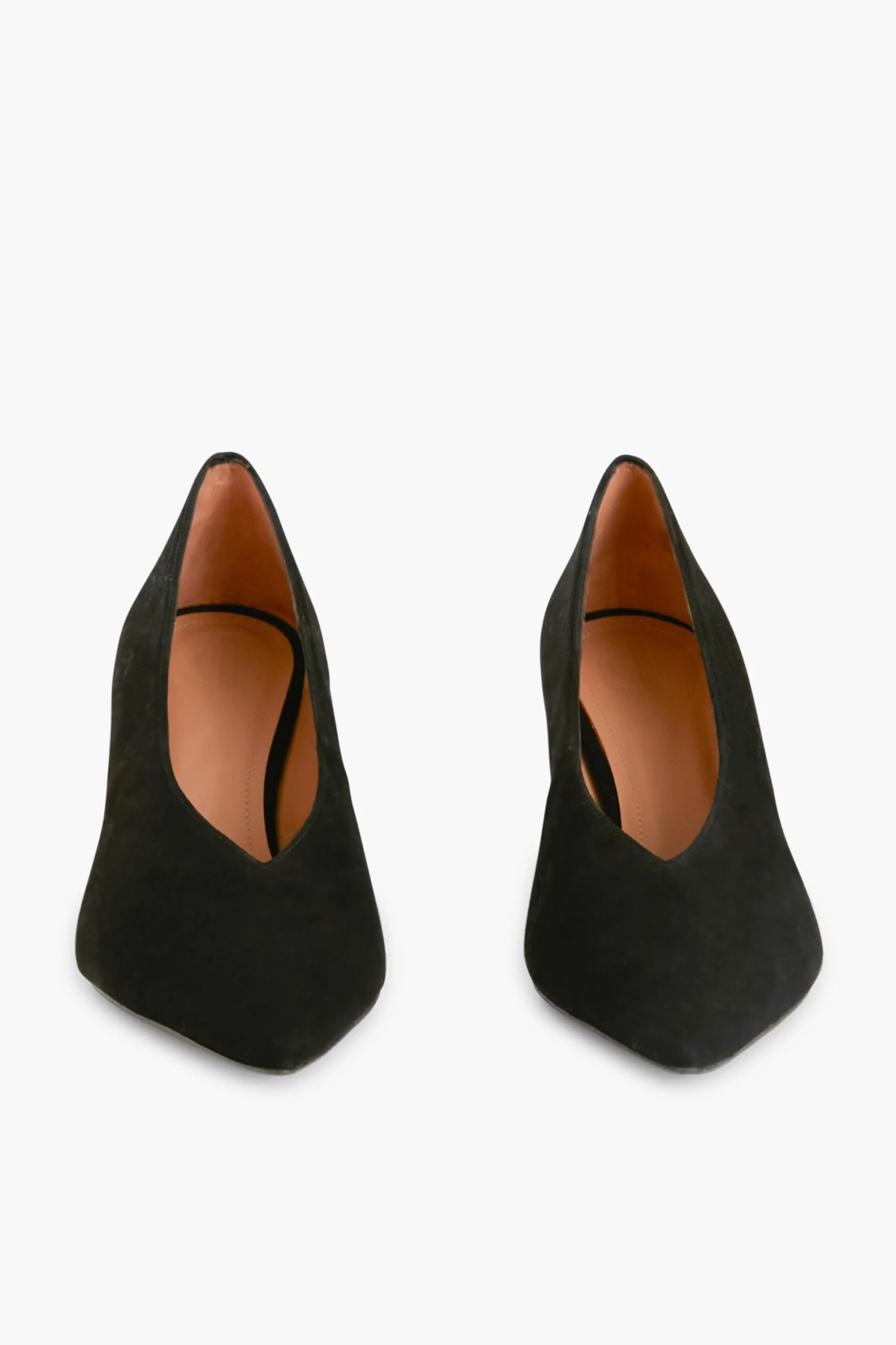 Black Suede Fabienne Heels 5 Black Suede Fabienne Heels - Image 3