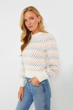 Marine Layer Rainbow Alma Puff Sleeve Sweater -Loeffler Cloth Shop HRabq5UeQpWCLKY0tIws3v375TMBduci 1