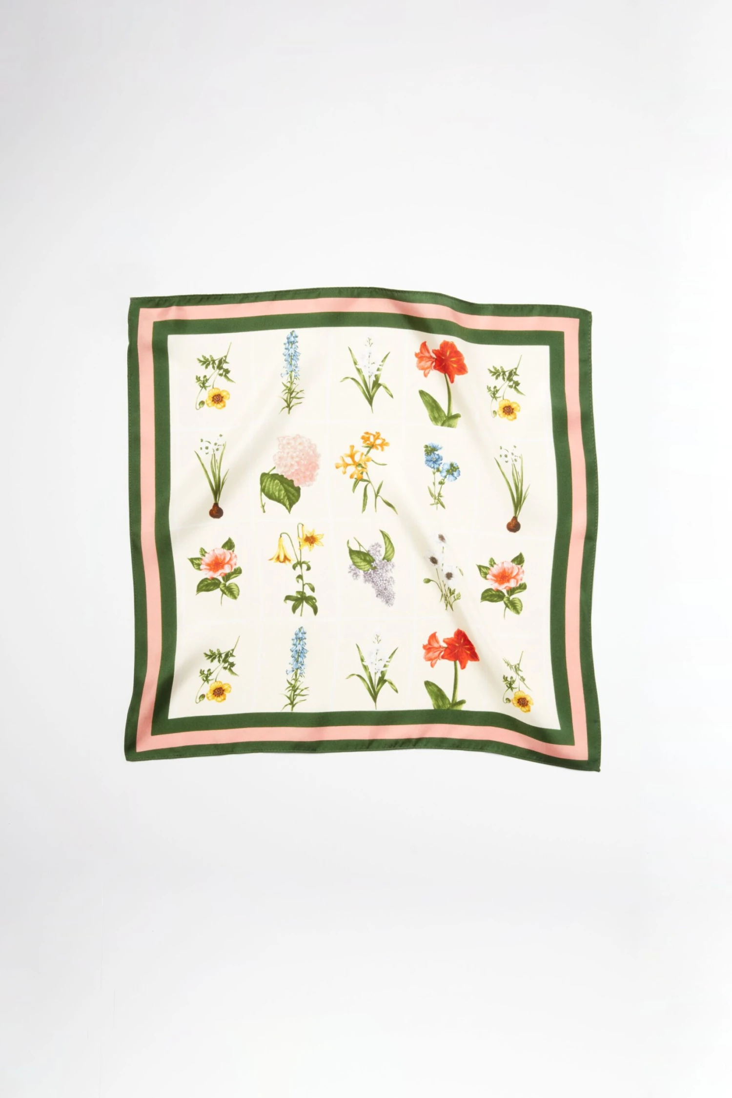 Fresh Buds Silk Scarf 5 Fresh Buds Silk Scarf - Image 3