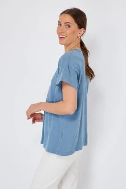 Vintage Cornflower Boxy Crew Tee -Loeffler Cloth Shop HVhumdXUkIfbAYMK78ApSfPoqXfAkrQ5 1