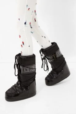 Moon Boot Black Icon Glance Boots -Loeffler Cloth Shop I90HWnupse8cb8asZ3BcdDZV9uKkI9bO 1