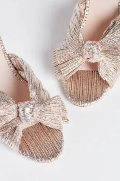 Loeffler Randall Champagne Shimmer Lame Emilia Pleated Knot Mules 8 Loeffler Randall Champagne Shimmer Lame Emilia Pleated Knot Mules -Loeffler Cloth Shop ICAXZ7nfc4SjzFr1PopqBoSiu8TivCaM 1