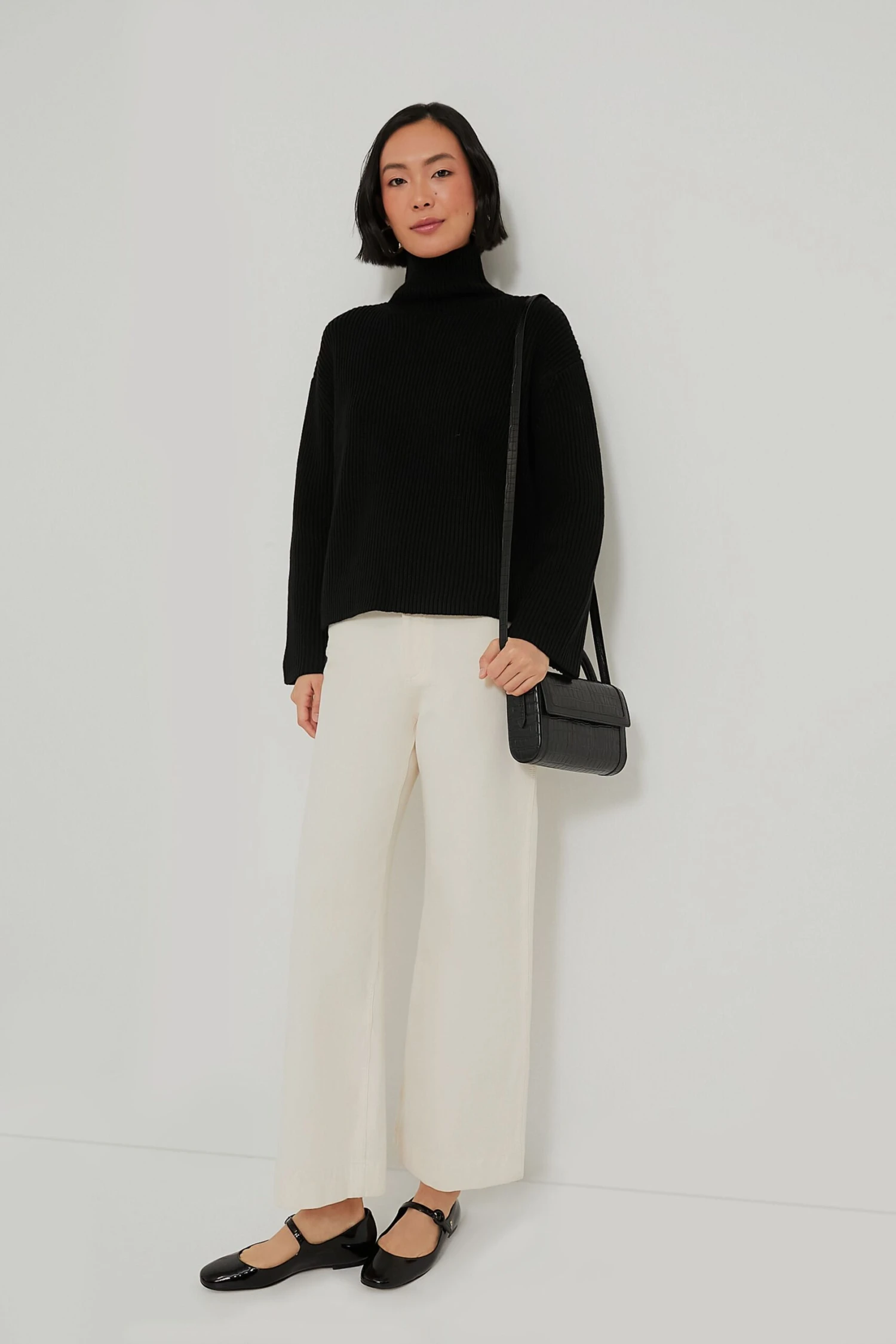 Black Knit Helen Sweater 4 Black Knit Helen Sweater - Image 2