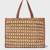 Loeffler Randall Natural Brown Crochet Pia Tote -Loeffler Cloth Shop IJsb44Txvmgc6rJ1VIDrSCl1GYHp2Qoj 1