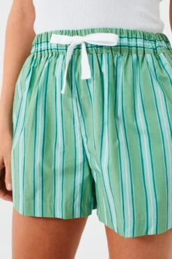 Green Akaia Stripe Amaro Shorts 11 Green Akaia Stripe Amaro Shorts -Loeffler Cloth Shop IMqBSIsWOrE9zkTYdPbkt7XJZWzTuPmP 1