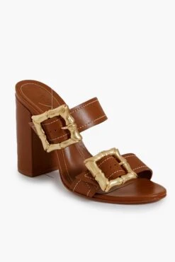 Schutz New Wood Atanado Soft Heeled Enola Sandal