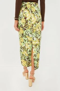 Green And Lemon Abstract Roses Lorelei Twill Skirt -Loeffler Cloth Shop J3QBqeXy47xQNQBHjxLIIN3SJqOIvzZ3 1
