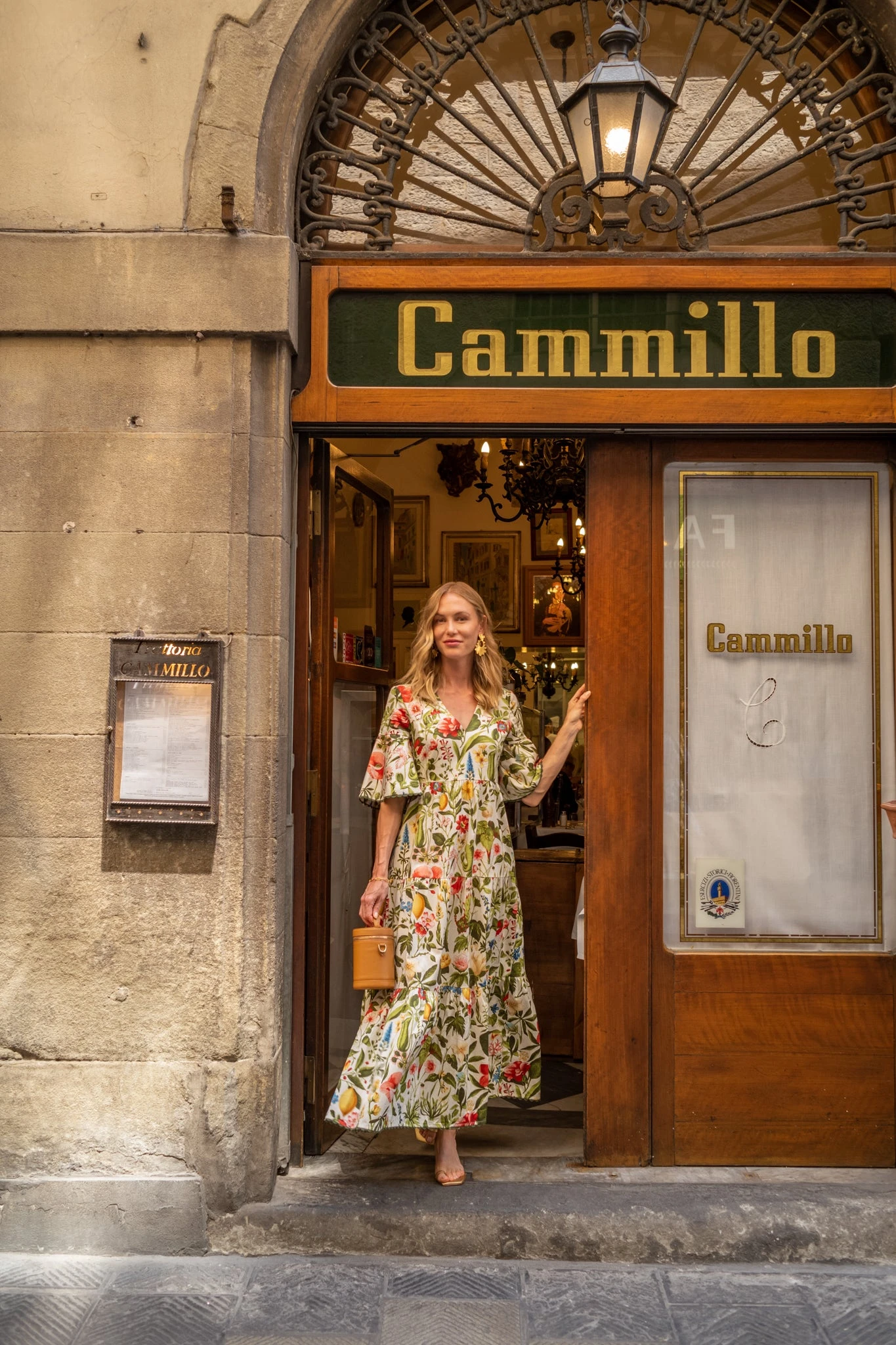 Gold Fleur Earrings 5 Gold Fleur Earrings - Image 3