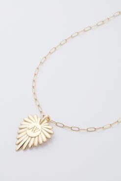 Gold Full Heart Pendant -Loeffler Cloth Shop JRfy4jIcakqjEw3HeYqXfVTlz2N1qtLS 1