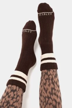 Varley Coffee Bean And Golden Bronze Preston Sock -Loeffler Cloth Shop Jgvso4NB3MVLTFyBgGb2VguOmjrACfWj 1