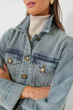 Derby Wash The Slouchy Jean Jacket -Loeffler Cloth Shop K1oyMaCPPSzXeVKIsyJdQQtUVlR2u2nm 1