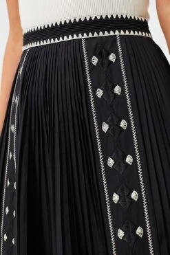 ULLA JOHNSON Noir Sabina Skirt -Loeffler Cloth Shop KMpRXnpQNMltLOSoLAqdj1fA7zGiA1ZT 1