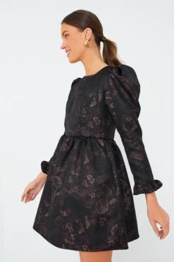Enchantress Jacquard Square Neck Mini Prairie Dress 10 Enchantress Jacquard Square Neck Mini Prairie Dress -Loeffler Cloth Shop KUZ23r80J63V576YrKGkilqgyelD3VFR 1