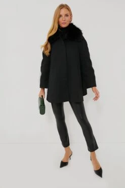 Fur Collar Cecile Swing Cape -Loeffler Cloth Shop KXoNPwioK6I4klz3y3ZL2EQ5zkvgUnJP 1
