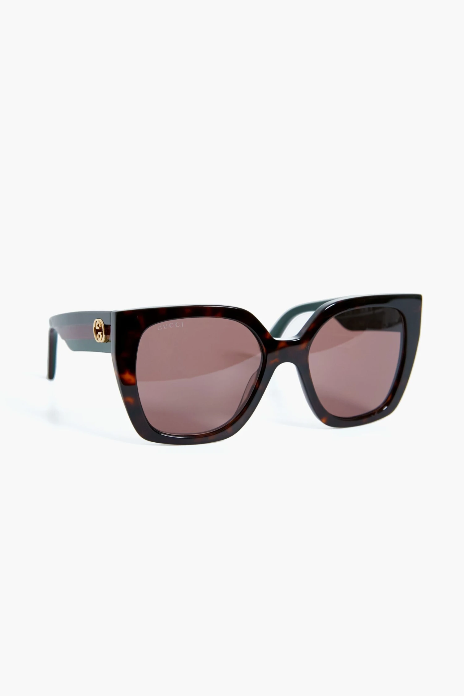 Gucci Havana Square Sunglasses 7 Gucci Havana Square Sunglasses - Image 5