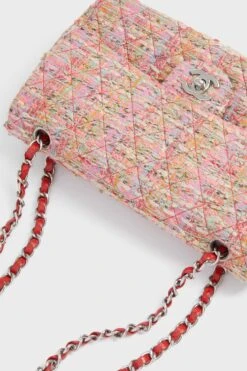 CHANEL Multicolor Tweed Medium Classic Bag -Loeffler Cloth Shop KaI8Dw3xzwDUqwTTnI49o2Zkzmla4Z28 1