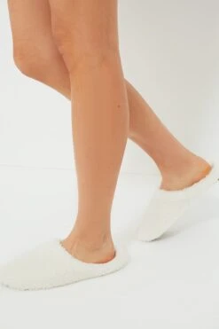 Eberjey Ivory Sherpa Slippers -Loeffler Cloth Shop KsdkPtaQfvLBGaoGwhbrbFVNovuhvRKD 1