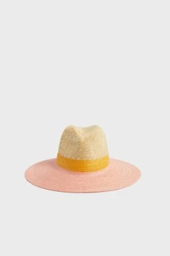 Wyeth Pink Gold Natural Bondi Hat