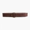 Chocolate Molly Suede Belt -Loeffler Cloth Shop L5BLTncCEYQDGp5Ys22rPwBuJ2SKL9Xs 1