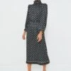Black Polka Dot Faven Dress -Loeffler Cloth Shop L5V82zBoVWSKGwa6OOFzpxQpOnYZXKnY 1