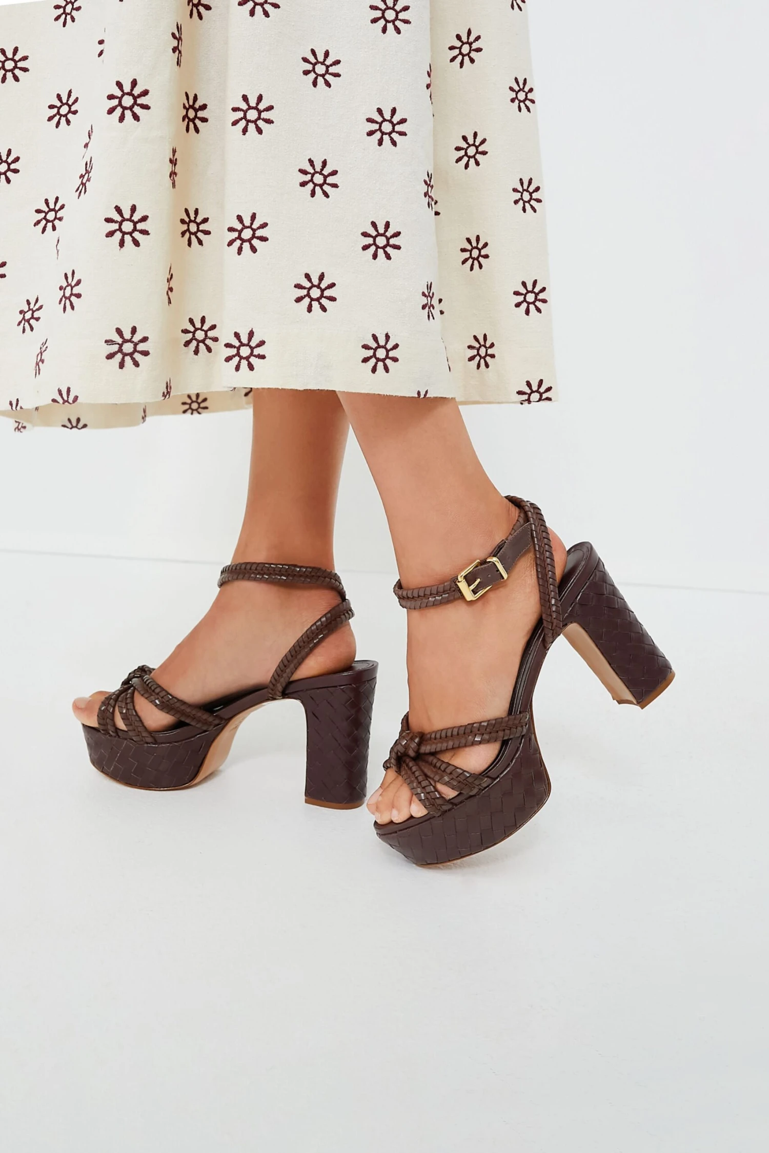 Schutz Dark Chocolate Kathleen Platform Heels 7 Schutz Dark Chocolate Kathleen Platform Heels - Image 5