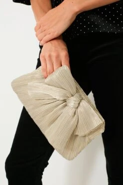 Loeffler Randall Platinum Rayne Pleated Frame Clutch -Loeffler Cloth Shop LR4EzTbQXonMO4AnFunQsam24hKbKGle 1