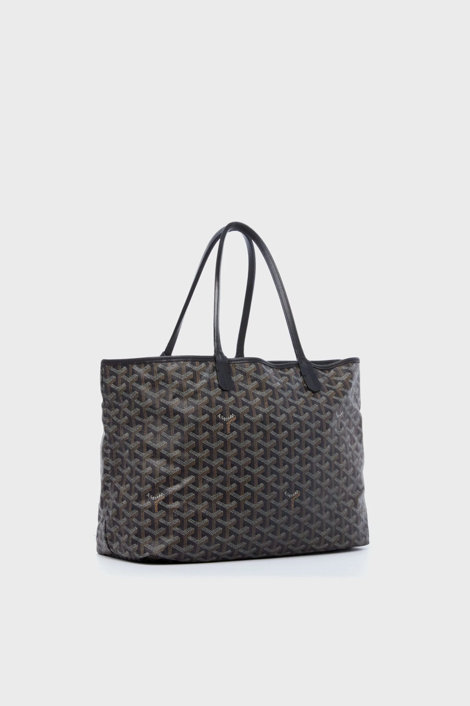 Goyard Black Saint Louis PM Tote 6 Goyard Black Saint Louis PM Tote - Image 4