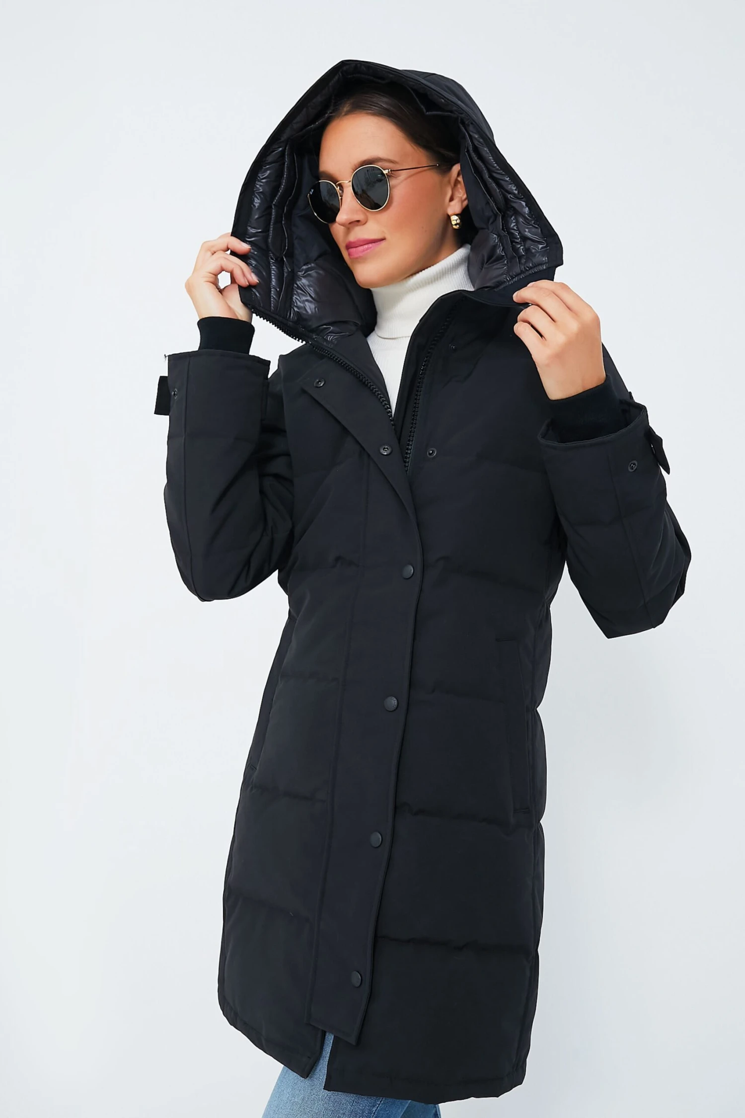 Canada Goose Black Noir Black Disc Shelburne Parka 6 Canada Goose Black Noir Black Disc Shelburne Parka - Image 4