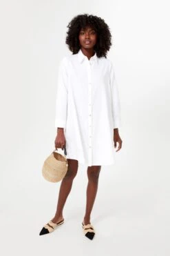 White Oxford Harris Shirt Dress -Loeffler Cloth Shop M0c7dGPZ0t03eiinahWQubS1B5Xfh7TJ 1