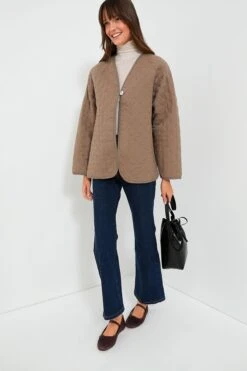 Mansur Gavriel Chocolate Croc Mini Bucket -Loeffler Cloth Shop M4CxwOvJCHfEUwX5O3LzXqaEs8vLtkB2 1