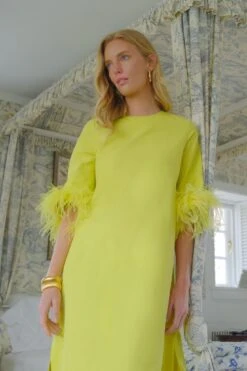 Citron Feather Jamie Dress 11 Citron Feather Jamie Dress -Loeffler Cloth Shop MDeUY33XK7aLdhdCUeQH1WNDIyl6BrGe 1