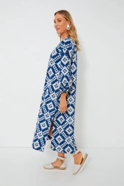 Blue Dorcas Kaftan -Loeffler Cloth Shop MHmt6r4CK7XiPWDOHhO7lzE0ZT8XxBBN 1