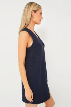 Navy Textured Myla Romper -Loeffler Cloth Shop MMOC8jLYlhefQP7jj1vYbwZlZ7pLfJQ0 1