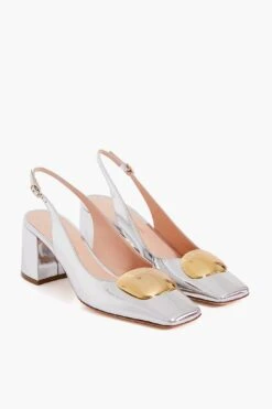 Silver Mirror Myola Heels -Loeffler Cloth Shop MSb87Qv2Fru2f5h7u8HUaxG0nknyWgB7 1