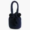 Navy Mini Tassel Bag -Loeffler Cloth Shop MT8EdNGwmDvu97PniEJsWFyOuUh2K78l 1