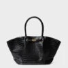 Black Croc New York Tote -Loeffler Cloth Shop N2fLu3jQvrmqOO0A6HmqoUZCIGEgwGxc 1