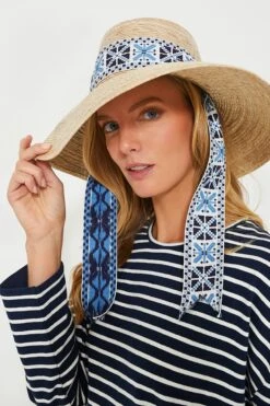 Exclusive Woodstock Blue Wildflower Hat -Loeffler Cloth Shop NCP9oyQWnKN7Fdg5X6qDOLzh4iWNWyUW 1