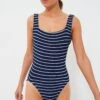 Navy And White Classic Square Neck One Piece -Loeffler Cloth Shop NEVxATeYcJKOdcJr0CyrRayJR04FoorY 1