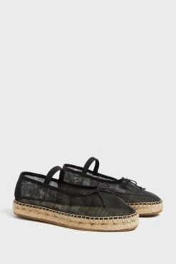 Loeffler Randall Black Mesh Kayla Espadrille Flats -Loeffler Cloth Shop NOQiU0SpLyyt0Uxekp6EoLTG993Qr0ZM 1