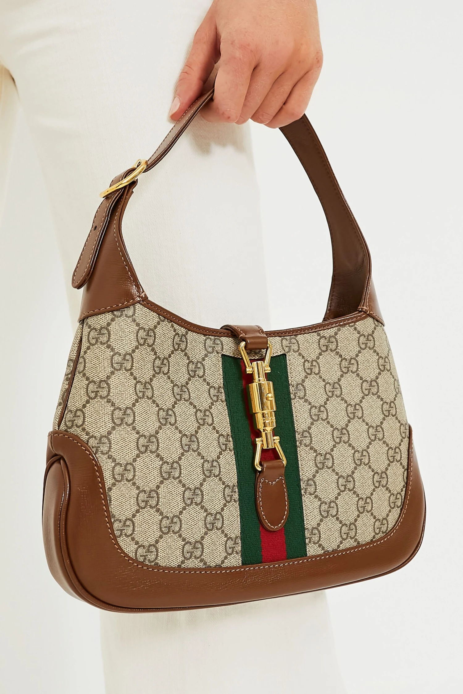 Gucci GG Canvas Small Jackie 1961 Shoulder Bag 5 Gucci GG Canvas Small Jackie 1961 Shoulder Bag - Image 3