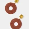 Brown Palmier Earrings -Loeffler Cloth Shop NcCjahrxtmwmQVi9Y6FKPGIjgSTMEZPF 1