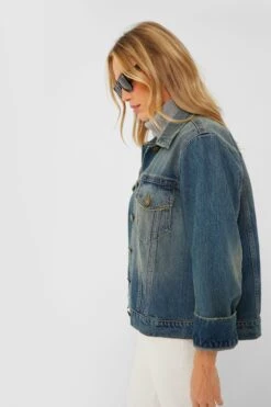 Cargo Wash The Slouchy Jean Jacket -Loeffler Cloth Shop No7fh0ZtSmLGWtBMxwY1h2mA6cvhppn9 1